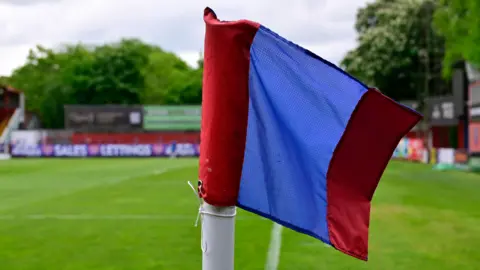 Flag at Aldershot Town's ground