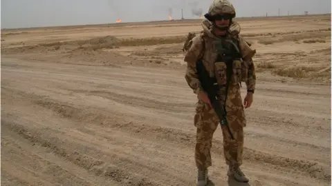 Paul Burt Paul Burt on patrol in Basra 2007