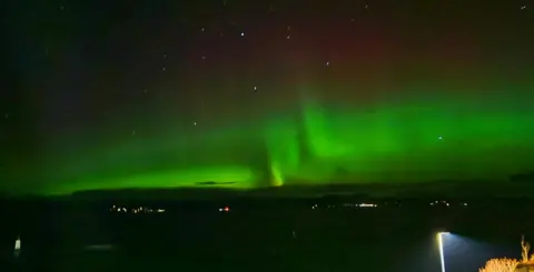 Terrace Views/WeatherWatchers Northern Lights in Mallaig