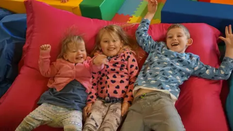 Helen Walsh Hazel, Ivy and Dylan Walsh