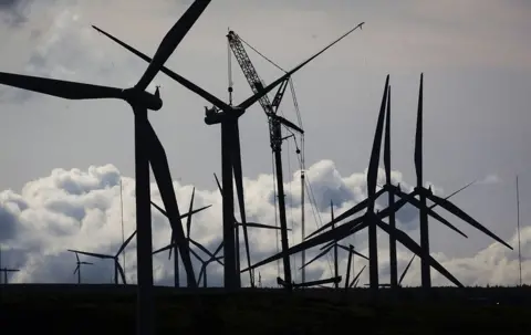 Danny Lawson Whitelee windfarm, East Renfrewshire