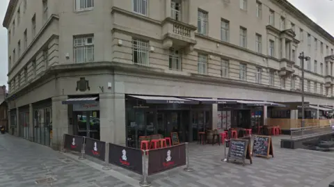 Google The Tiny Rebel bar in Newport