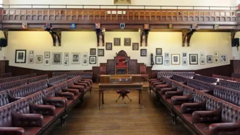 Cambridge Union Society debating chamber