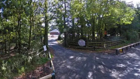 Google entrance to Euxton Villa Football Club