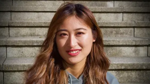 Martin Giles/BBC Kelly Huanj