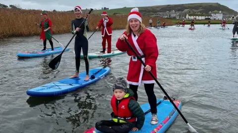 Bay Paddle Boarding Santa SUP