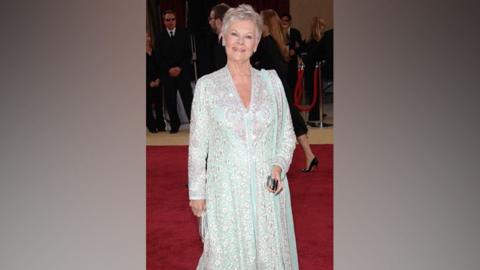 Outfit worn by Dame Judi Dench at the Oscars in 20