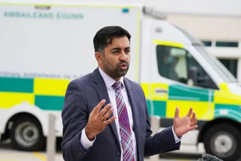 PA Media Humza Yousaf