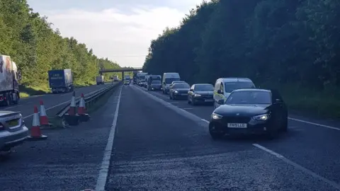 Leicestershire RPU Traffic on A42