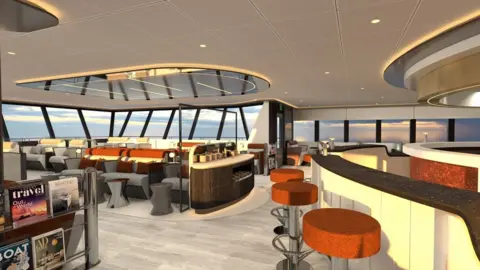 Spear Green Design Scillonian IV cafe