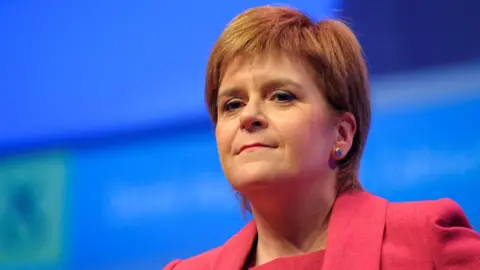 Getty Images First Minister Nicola Sturgeon