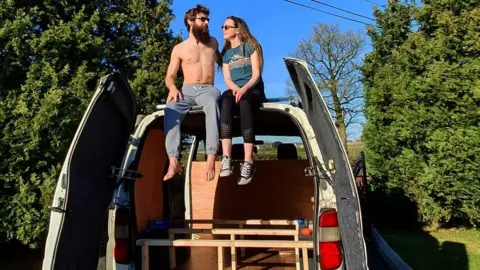 Jonny Moore Jonny Moore and Megan Douglas