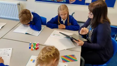 Polina at Hodnet Primary School