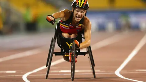 Getty Images Marieke comepting