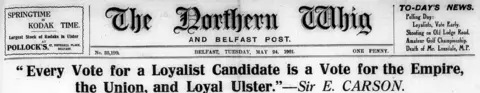 Northern Whig Northern Whig 24 May 1921