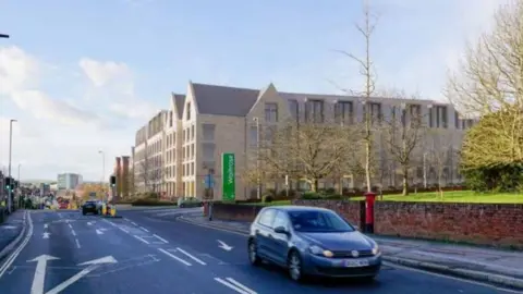 Exeter City Council The site for proposed student housing