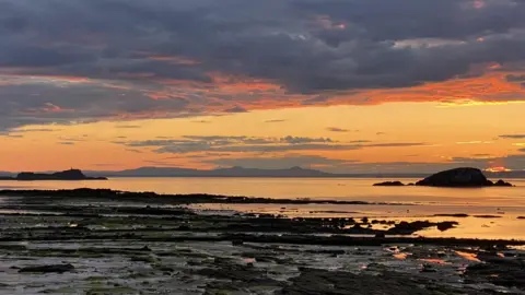 Richard Watt Fidra Island (left) and Lamb Island