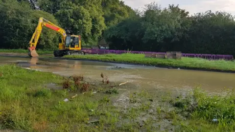 Northamptonshire Police Closed road