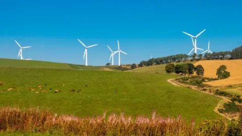 Getty Images Wind farm