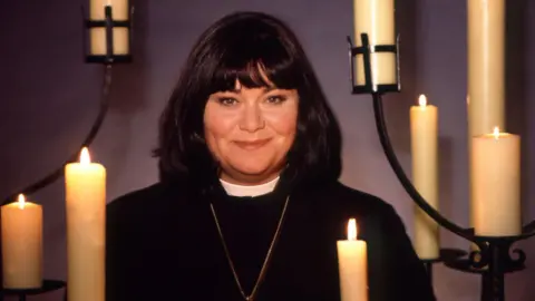 The Vicar of Dibley : S3 - picture shows Dawn French as the Vicar of Dibley - Geraldine.