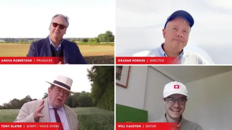 Angus Robertson The Bloodiest Square Mile film team