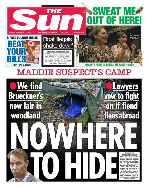 “Nowhere to hide”.