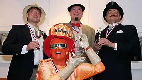 Captain Beany Captain Beany after being crowned British Greatest Eccentric by The Eccentric Club in 2009