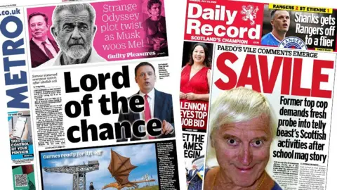 Front pages