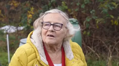 Grace Gray at Park Road Allotments