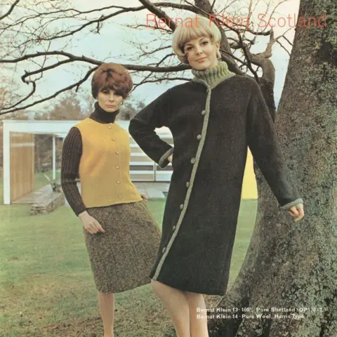 Klein Family Bernat Klein Scotland catalogue with High Sunderland exterior