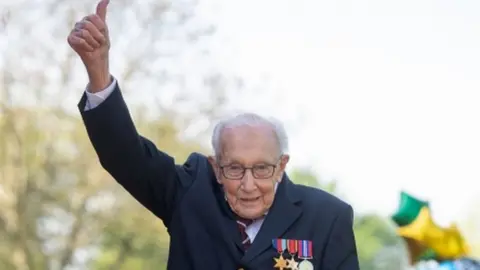 PA Media Captain Sir Tom Moore