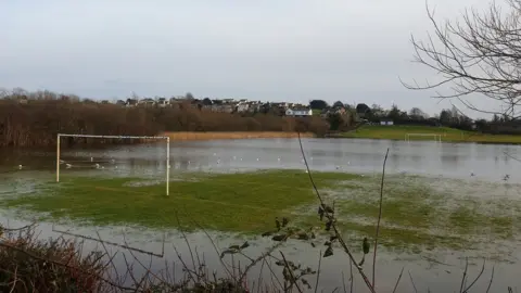 Peter Brown Derrychara playing fields