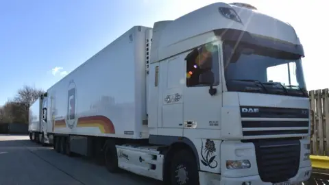 NATIONAL CRIME AGENCY Mr Palage's lorry