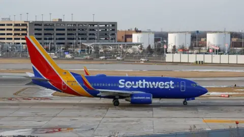 Southwest Airlines plane