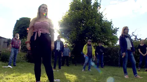 BBC Lübeck's rock and roll choir