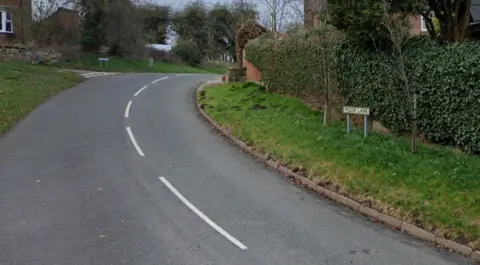 A streetview image of Moor Lane, Tonge