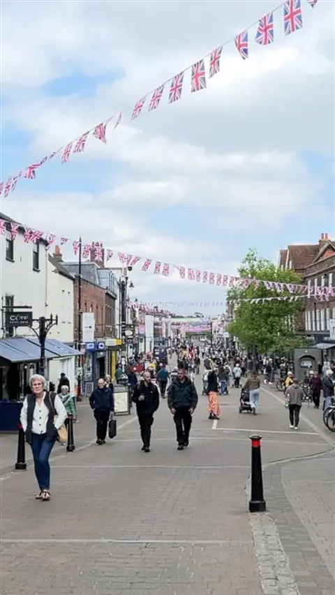Northbrook Street in Newbury.