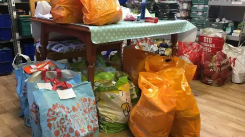 BBC Food parcels