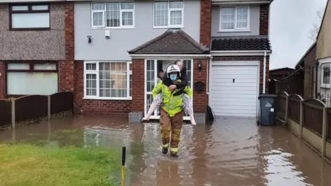 Cheshire Fire  Cheshire Fire helped rescue people from their homes