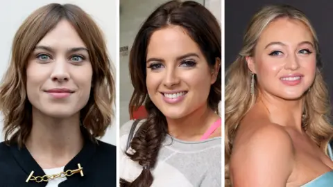 Getty Images Alexa Chung, Binky Felstead, Iskra Lawrence