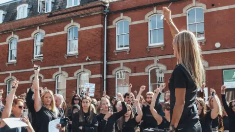 This Ends Now Marchers in Stroud