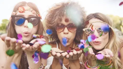 Getty Images Music festival crowd