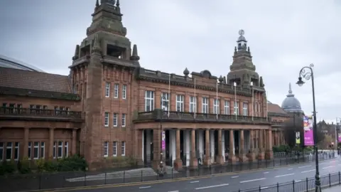 PA Media The new TV studio will be based inside Glasgow's historic Kelvin Hall