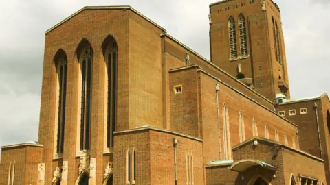 Getty Images Guildford Cathedral pictured during the day