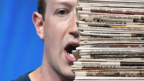 Getty Images/BBC Zuckerberg graphic