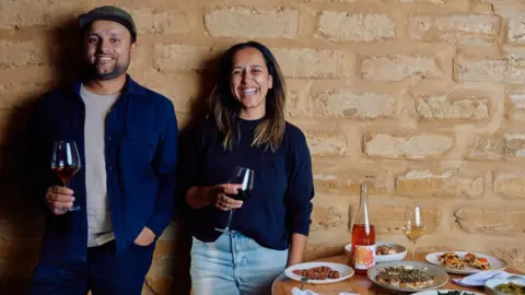Avani Wines India diaspora - wine traders Rohit Singh and his sister