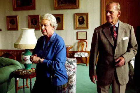 Anwar Hussein Collection/ROTA The Queen and Prince Philip