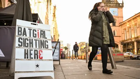 Getty Images Batgirl in Glasgow