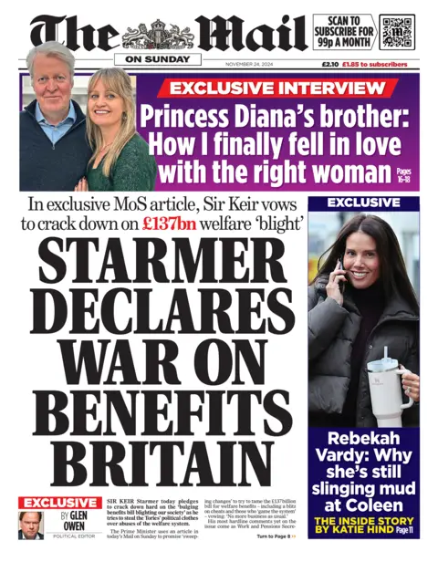  "STARMER DECLARES WAR ON BENEFITS BRITAIN"