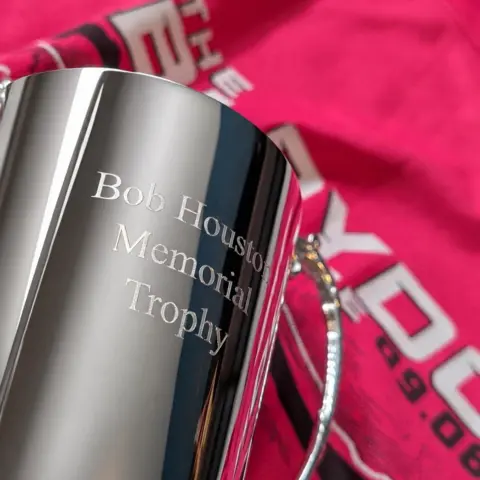 Blaydon Harriers & Athletics Club The silver Bob Houston Memorial Trophy